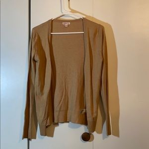 Camel cardigan